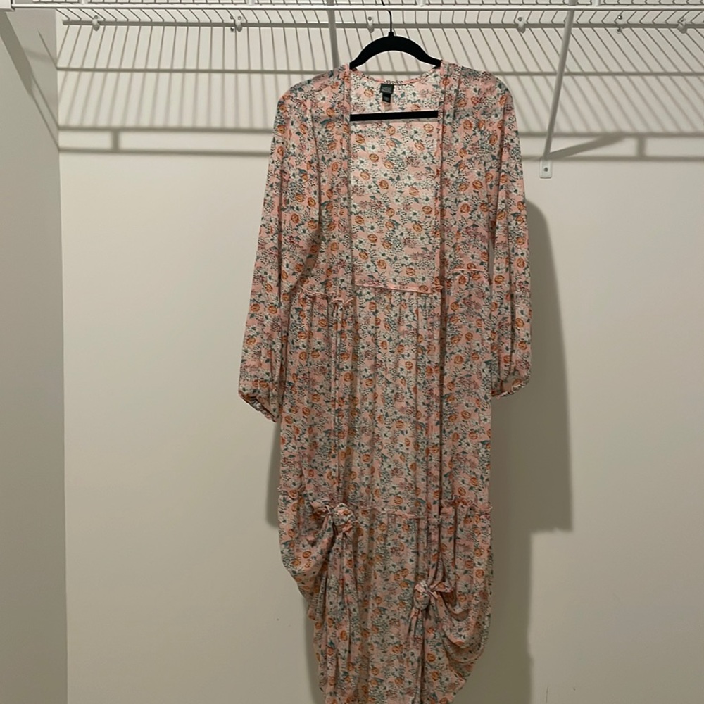 Wild Fable Floral Duster in XS